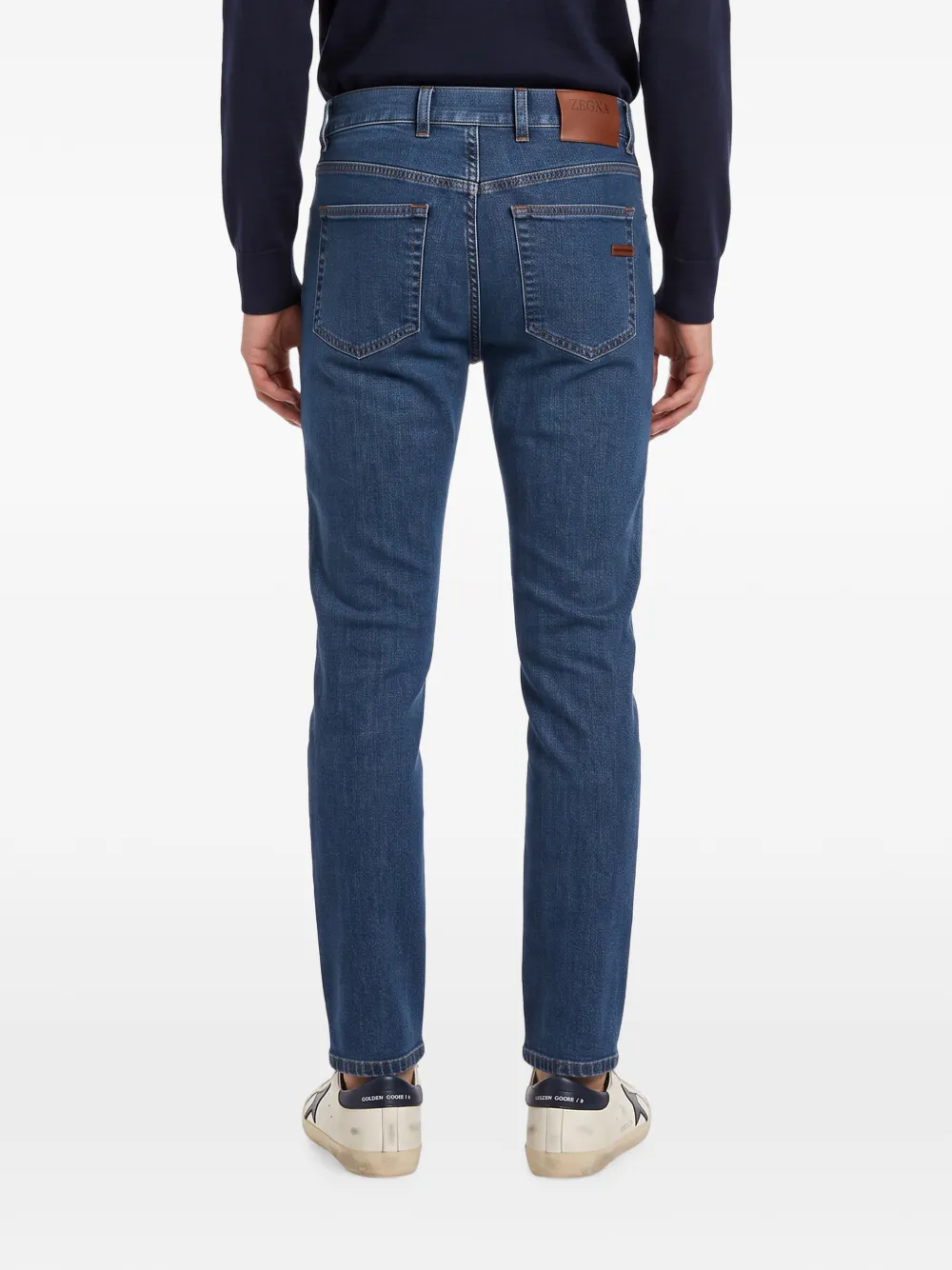 Zegna Skinny jeans Blauw