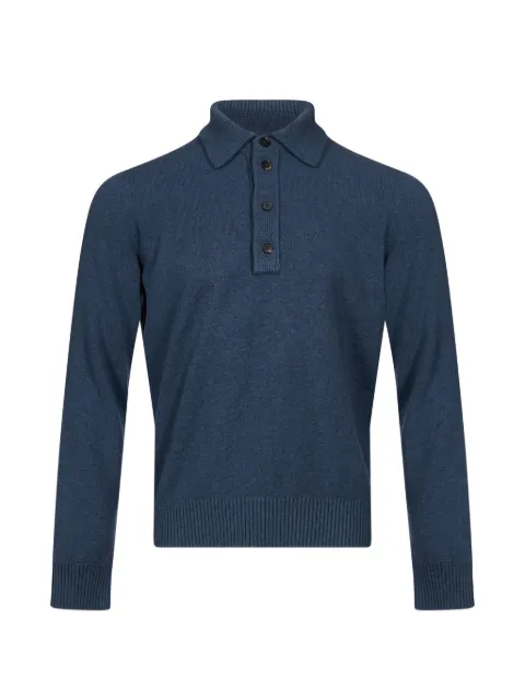 Zegna long-sleeve polo shirt