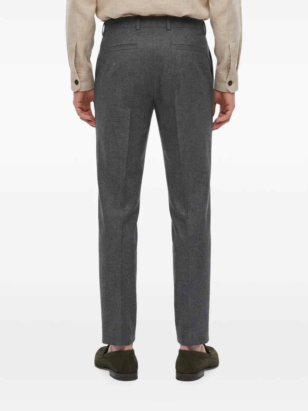 Zegna Plooibroek Grijs