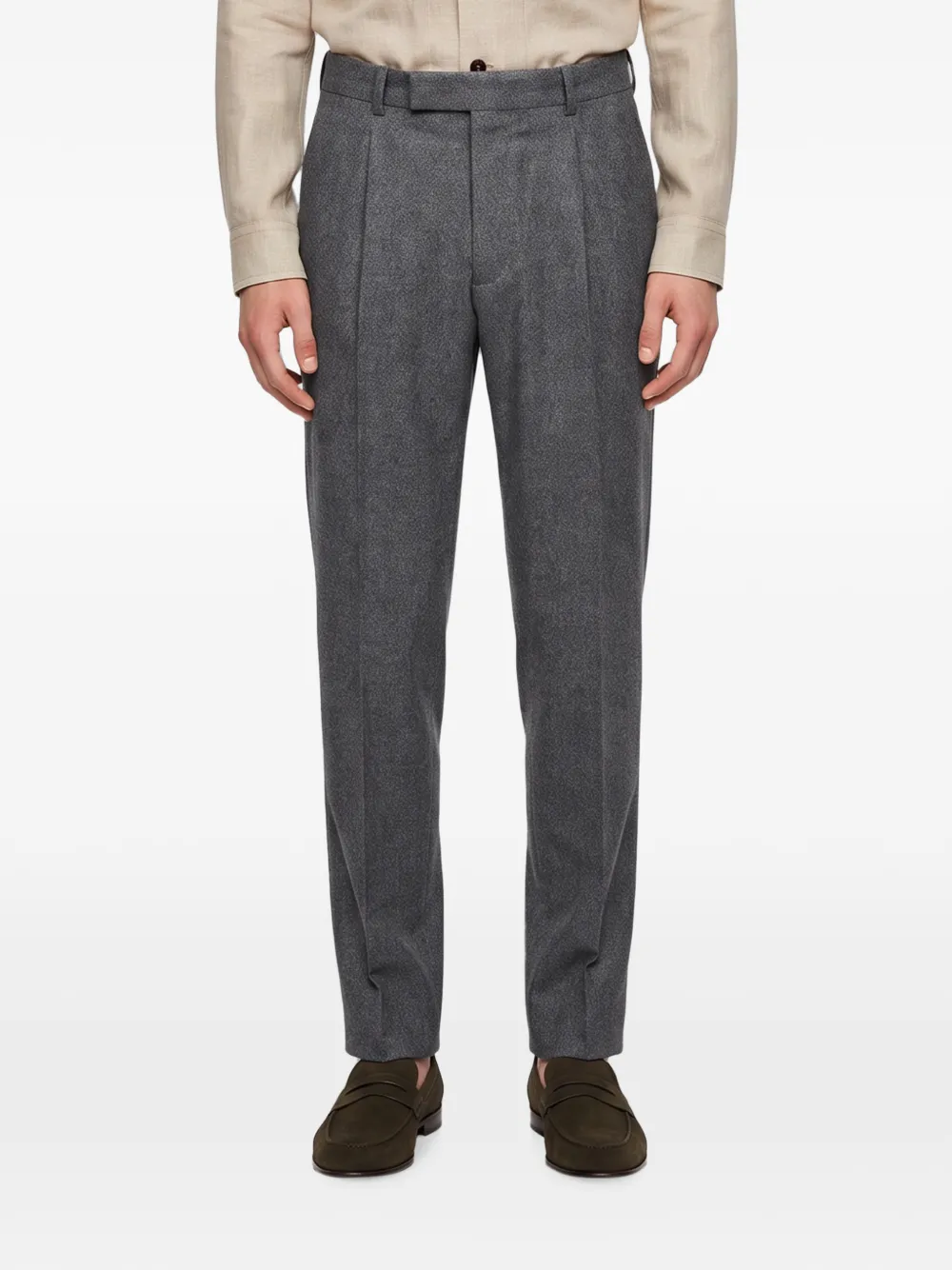 Zegna Plooibroek Grijs