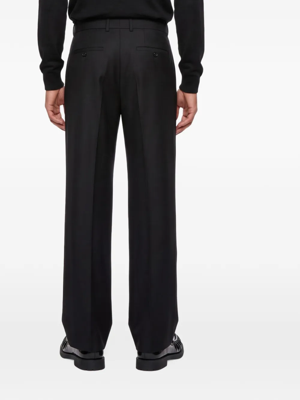 Tagliatore Cropped plooibroek Zwart
