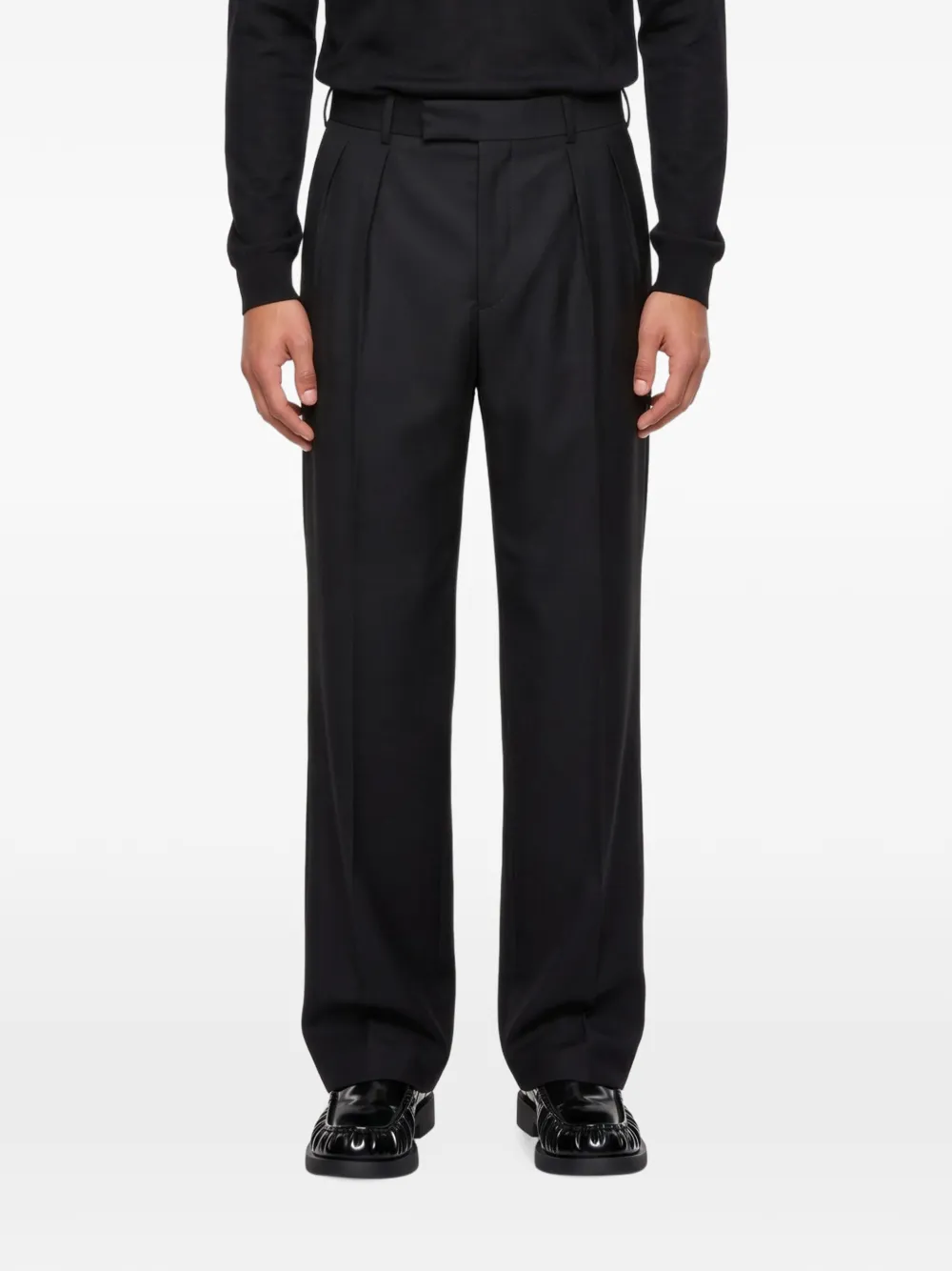 Tagliatore Cropped plooibroek Zwart