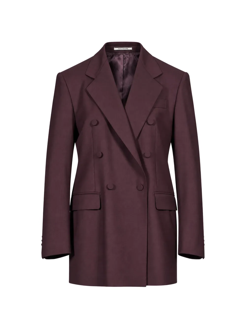Tagliatore Loreley double-breasted blazer suit - Rosso