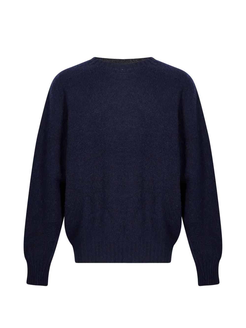 YMC Trui met ronde hals en raglan mouwen Blauw