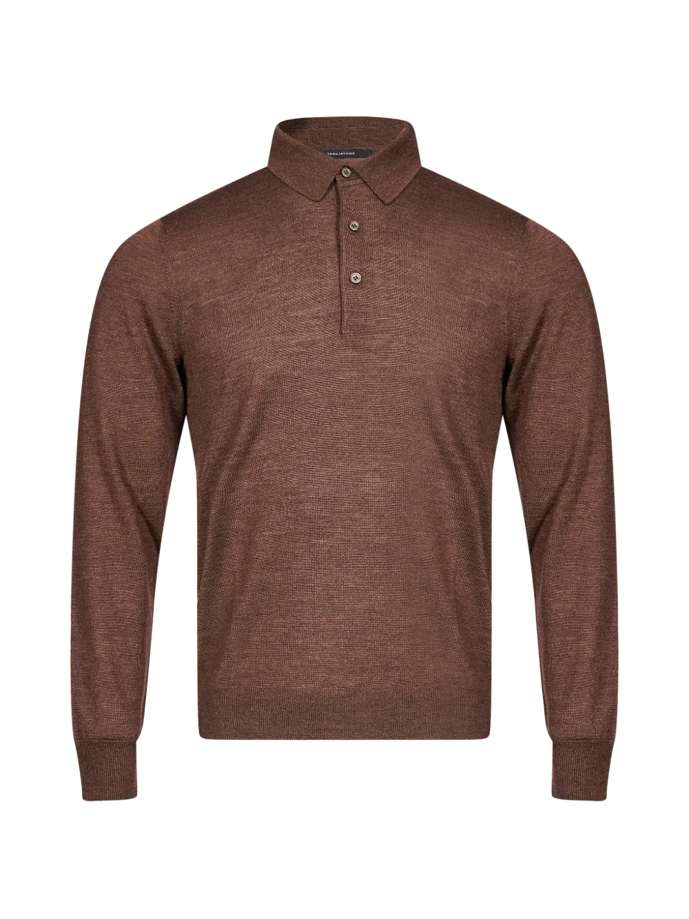 Tagliatore long-sleeve polo shirt Bruin