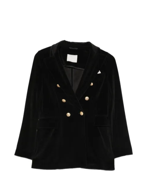 Circolo 1901 double-breasted velvet jacket