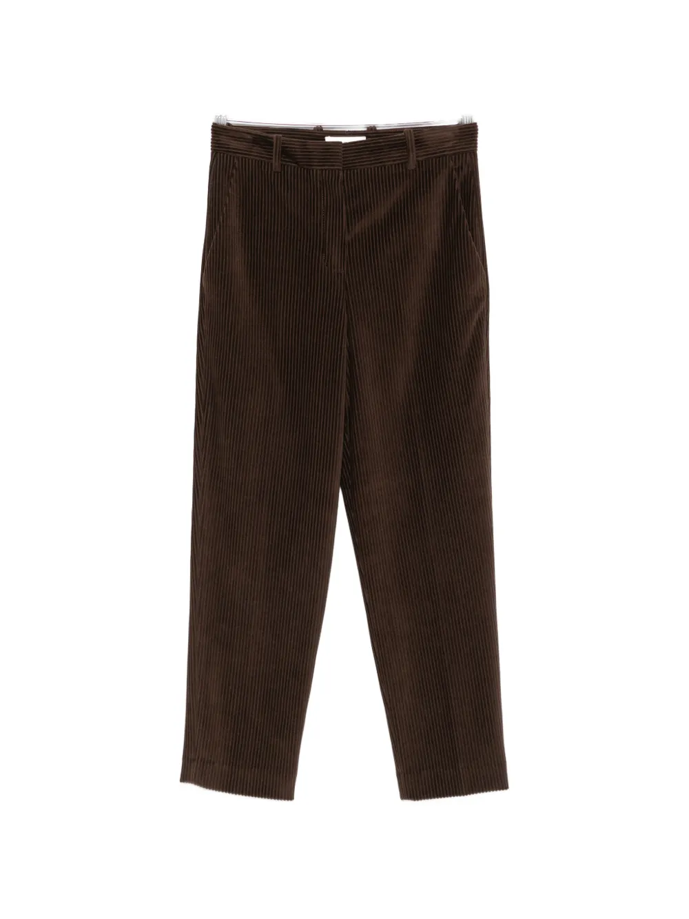 Circolo 1901 corduroy straight-leg trousers - Braun