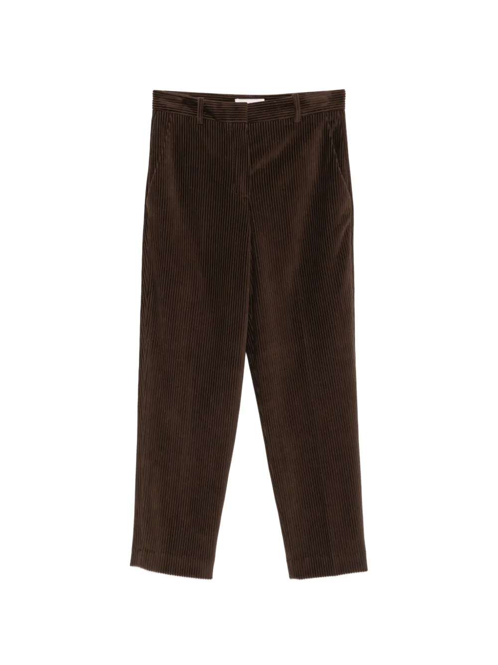Circolo 1901 corduroy straight-leg trousers - Marrone