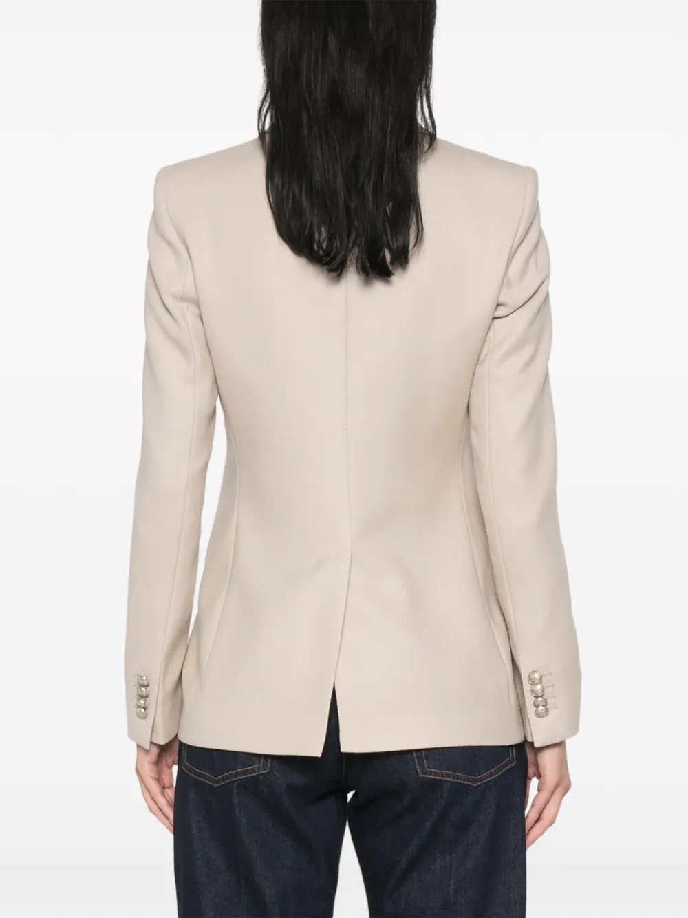 Tagliatore Blazer met dubbele rij knopen Beige