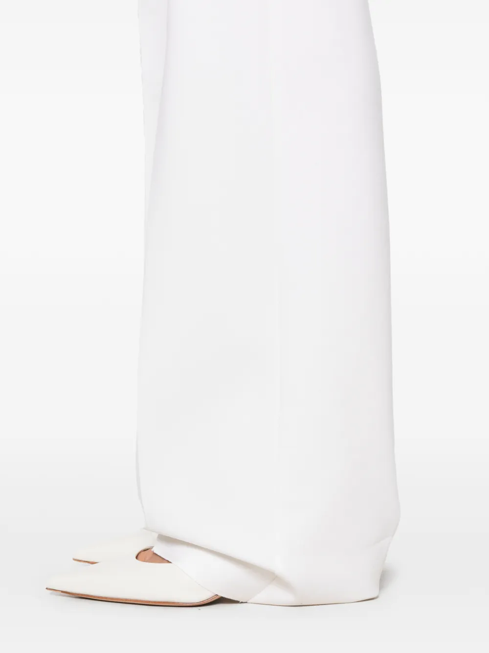 Max Mara Geplooide broek Wit