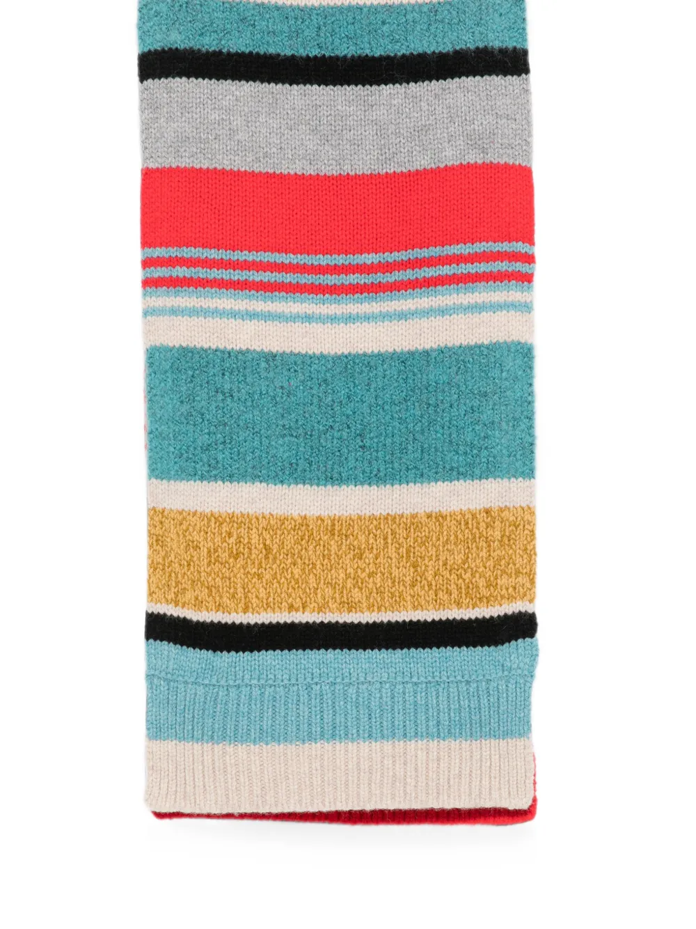 Paul Smith Gestreepte sjaal Blauw