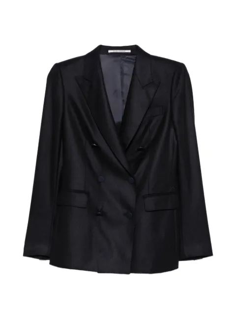 Tagliatore double-breasted peaked-lapel jacket