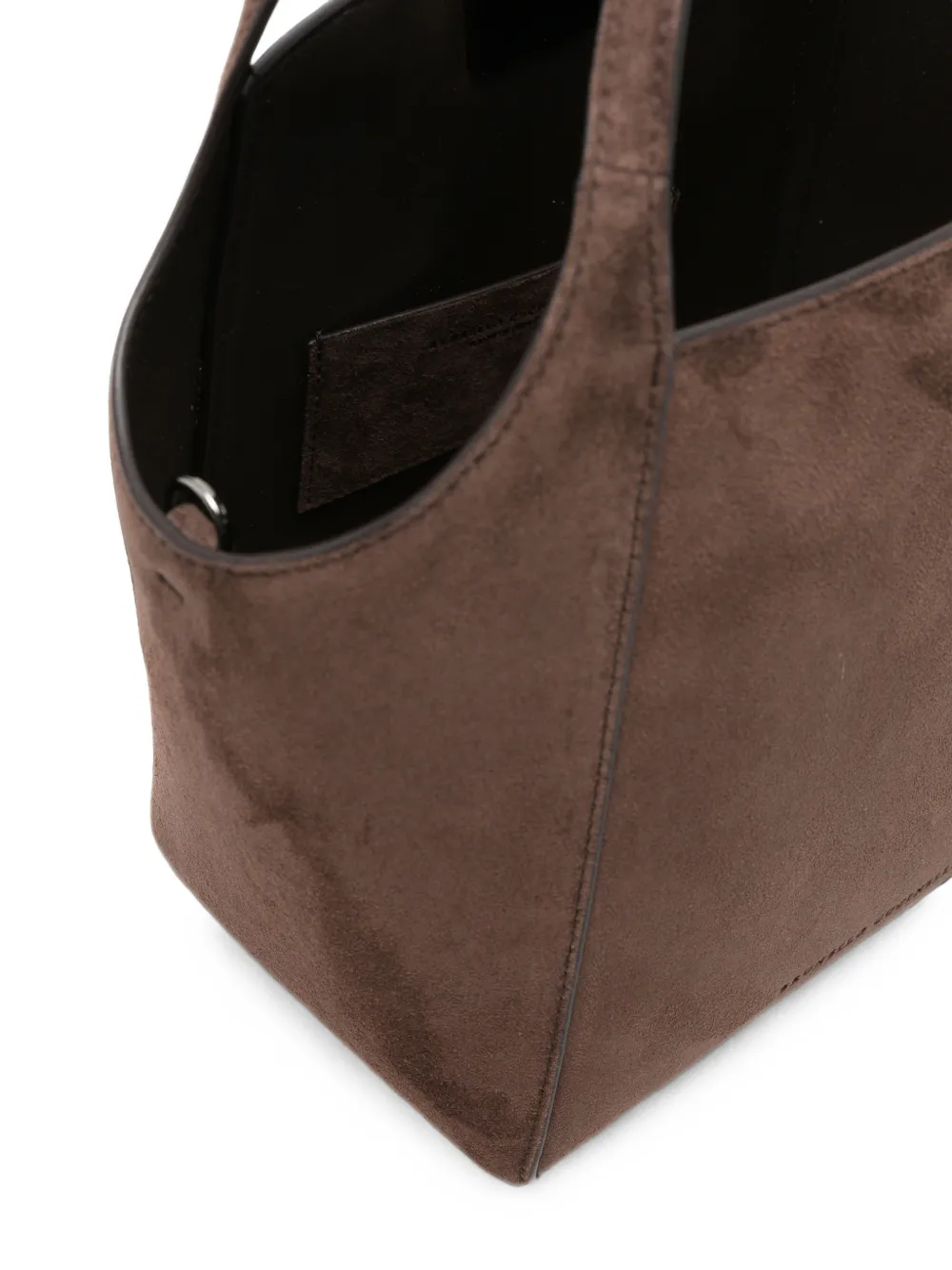 Brunello Cucinelli Shopper met suède afwerking Bruin