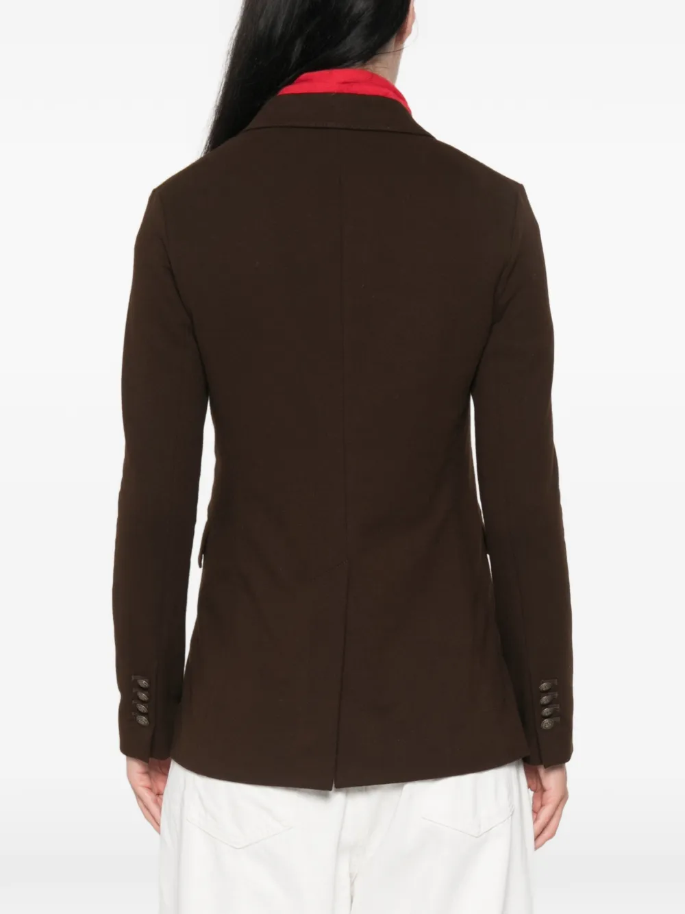 Circolo 1901 double-breasted blazer Bruin