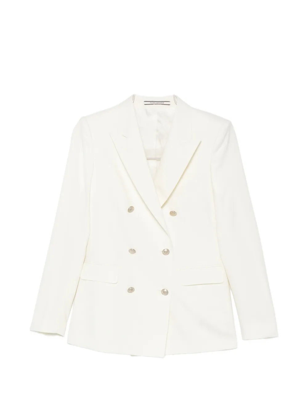 Tagliatore double-breasted suit - Bianco