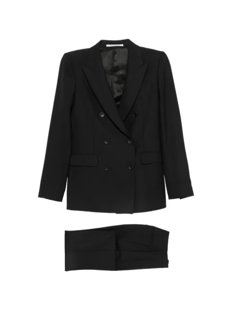 Tagliatore double-breasted peaked-lapel suit