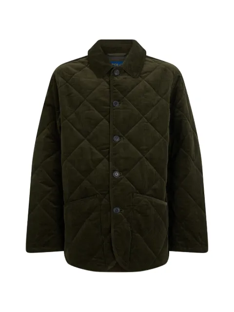 Polo Ralph Lauren quilted velvet jacket