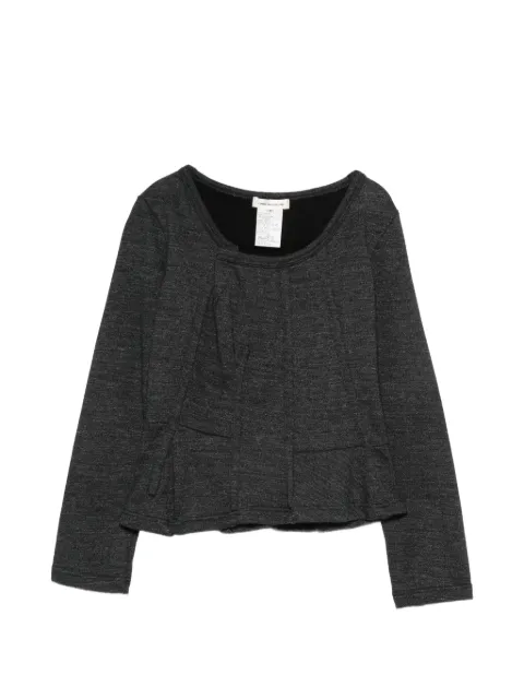 Comme Des Garçons Pre-Owned 2010s panelled long-sleeve top