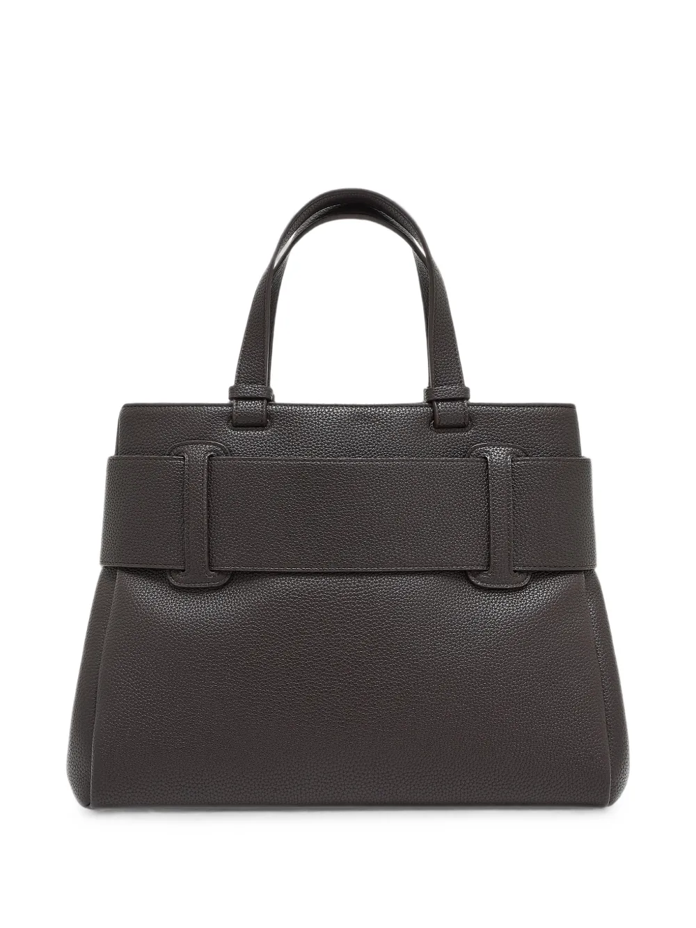 Armani Exchange Shopper met logoplakkaat Bruin