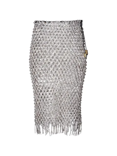 Hibourama Crystal midi skirt