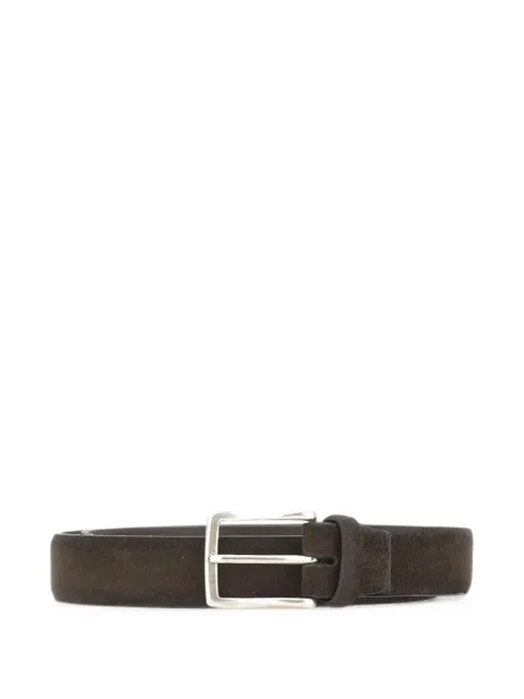 ALBERTO LUTI ceinture en daim à boucle