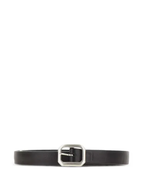 ALBERTO LUTI ceinture en cuir à boucle carrée