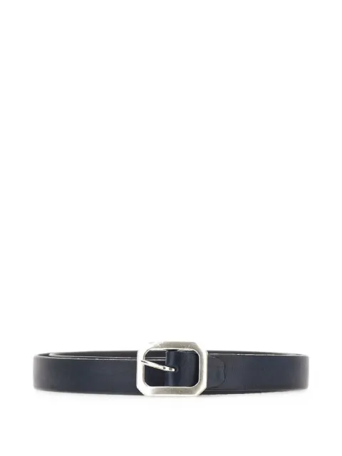 ALBERTO LUTI ceinture en cuir à boucle carrée