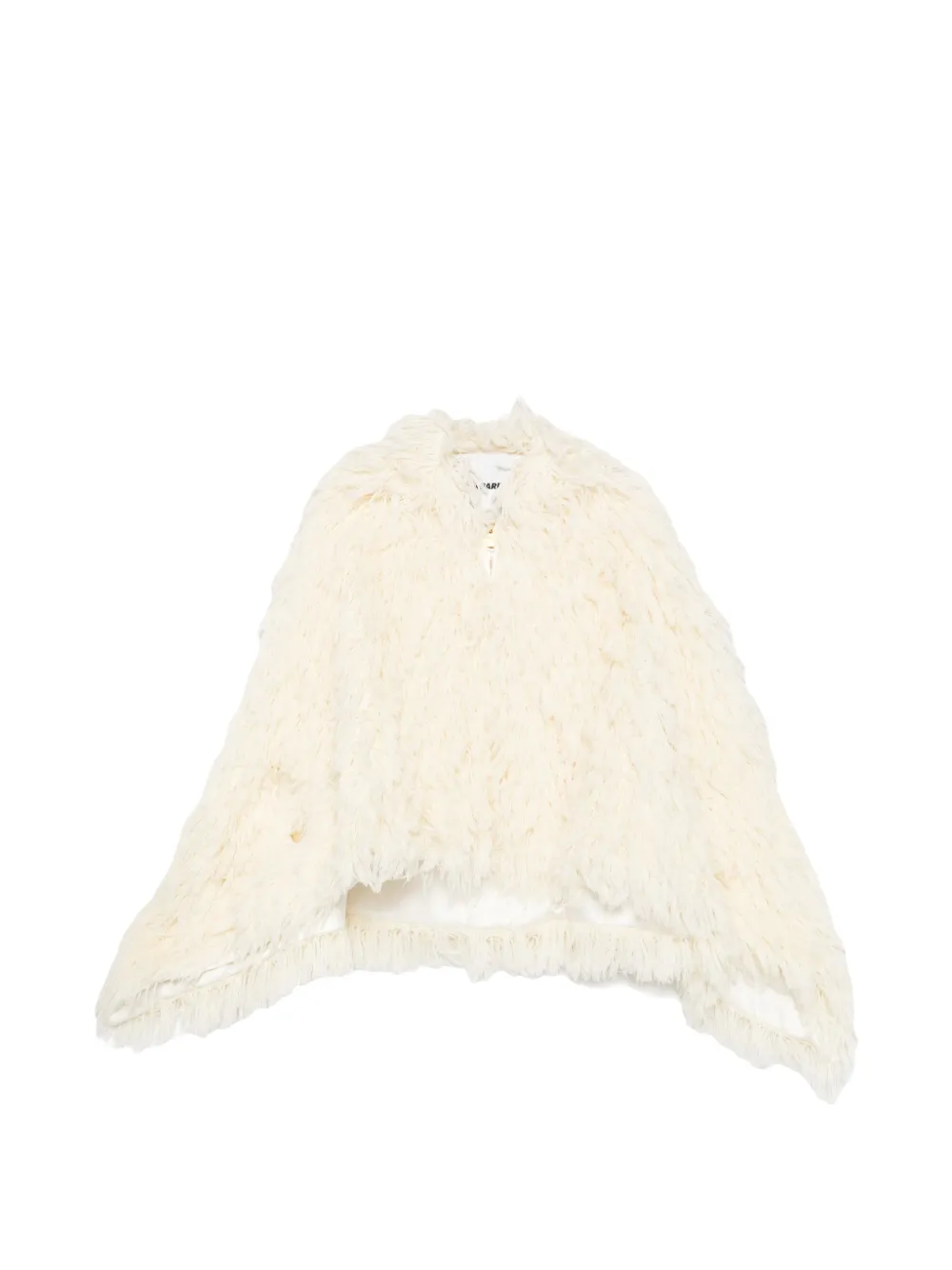 DARKPARK Christy fringed-detail cape