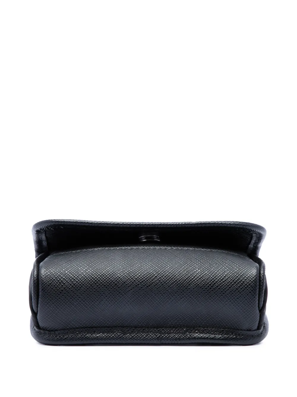 Prada Pre-Owned 2013-2026 Re Nylon and Saffiano crossbodytas Zwart