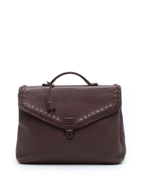 Bottega Veneta Pre-Owned Intrecciato business-taske i læder fra 2007-2011