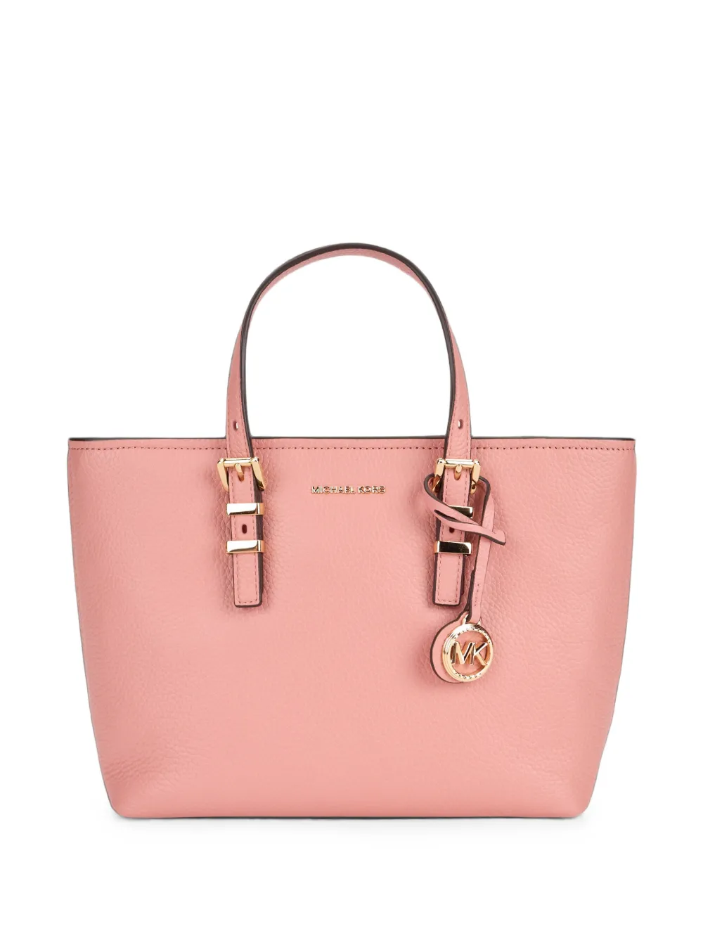 Michael Michael Kors buckle-detail logo-pendant tote bag