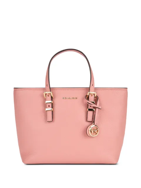 Michael Michael Kors tote con dije del logo y detalle de hebilla