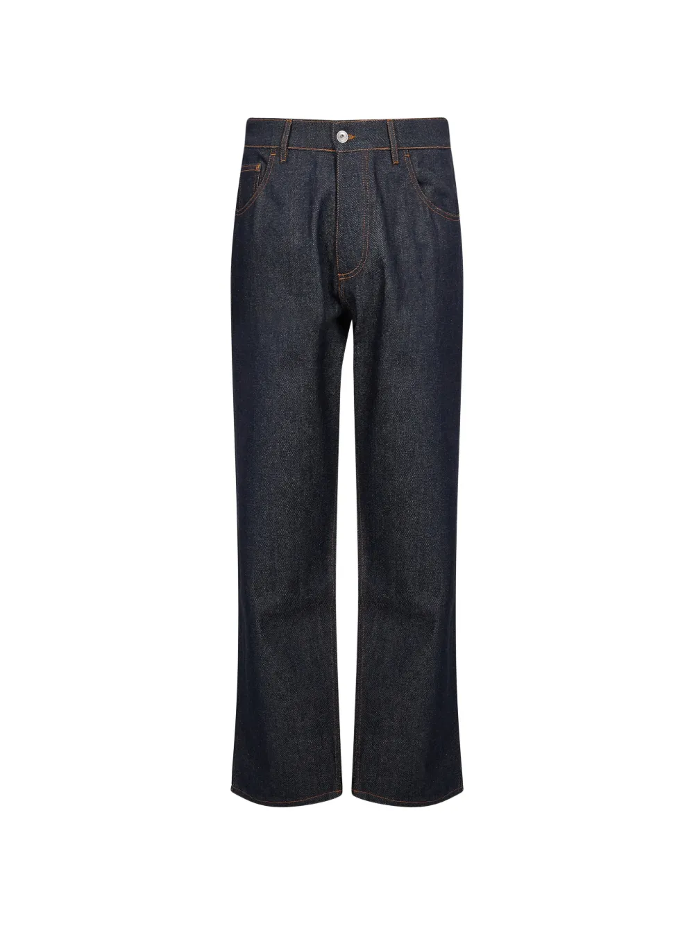 YMC Bez contrast-stitch jeans