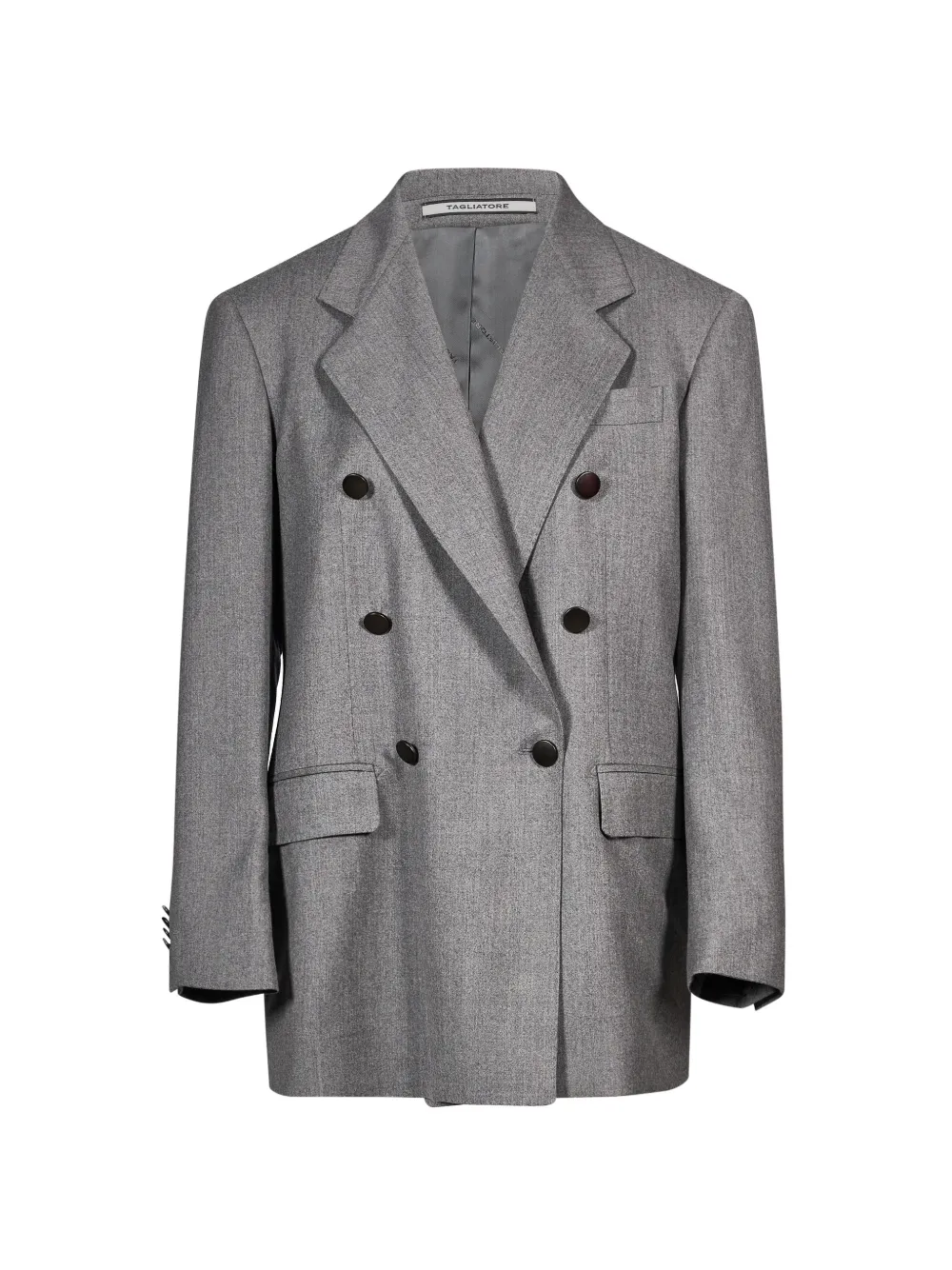 Tagliatore Loreley double-breasted blazer - Grey