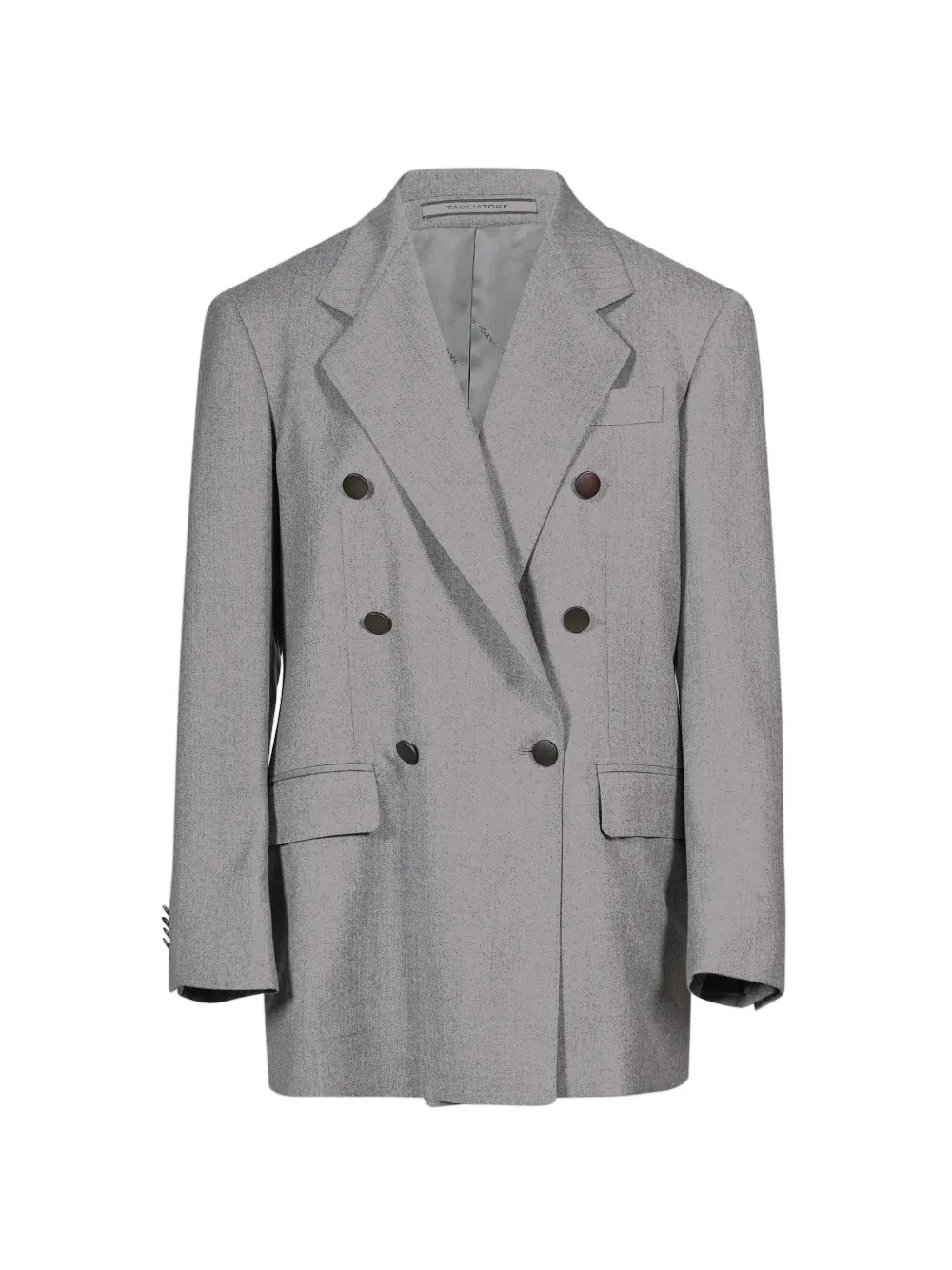 Tagliatore Loreley double-breasted blazer Grijs