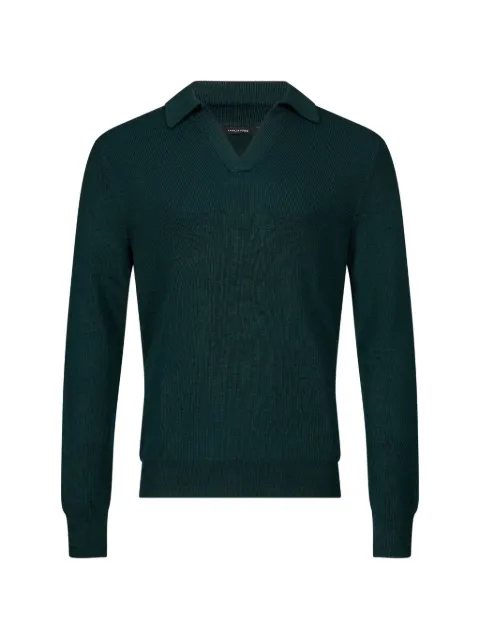 Tagliatore playera tipo polo Zayn en tejido de canalé