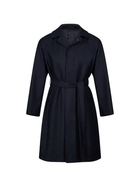 Tagliatore Salomon belted raglan-sleeve coat