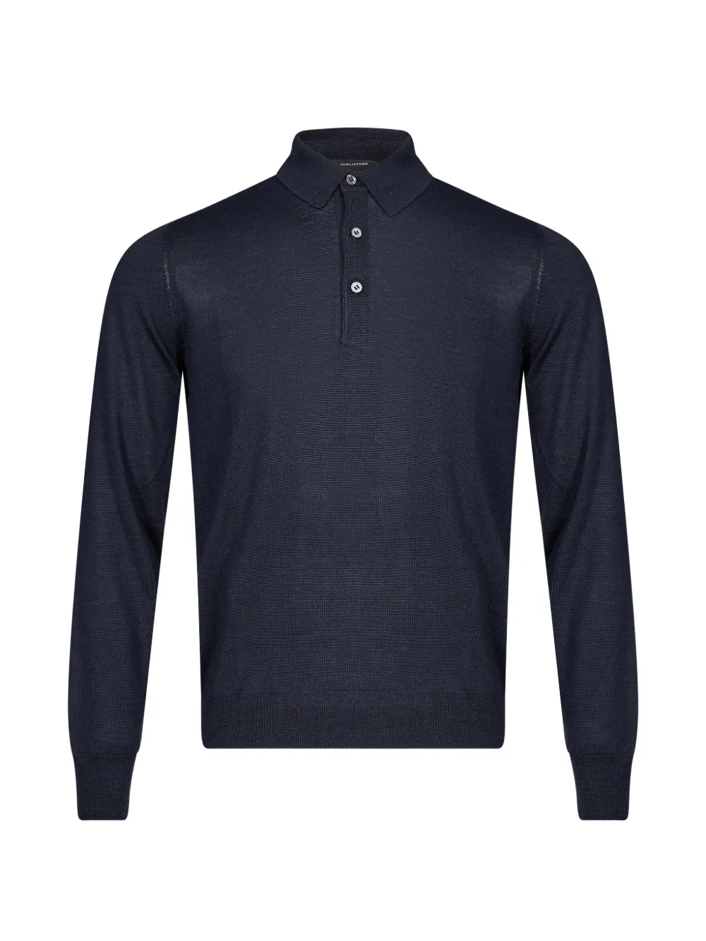Tagliatore Palmer long-sleeve polo shirt Blauw