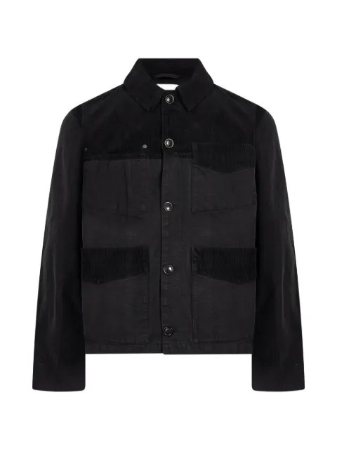 YMC Files corduroy-panelled jacket