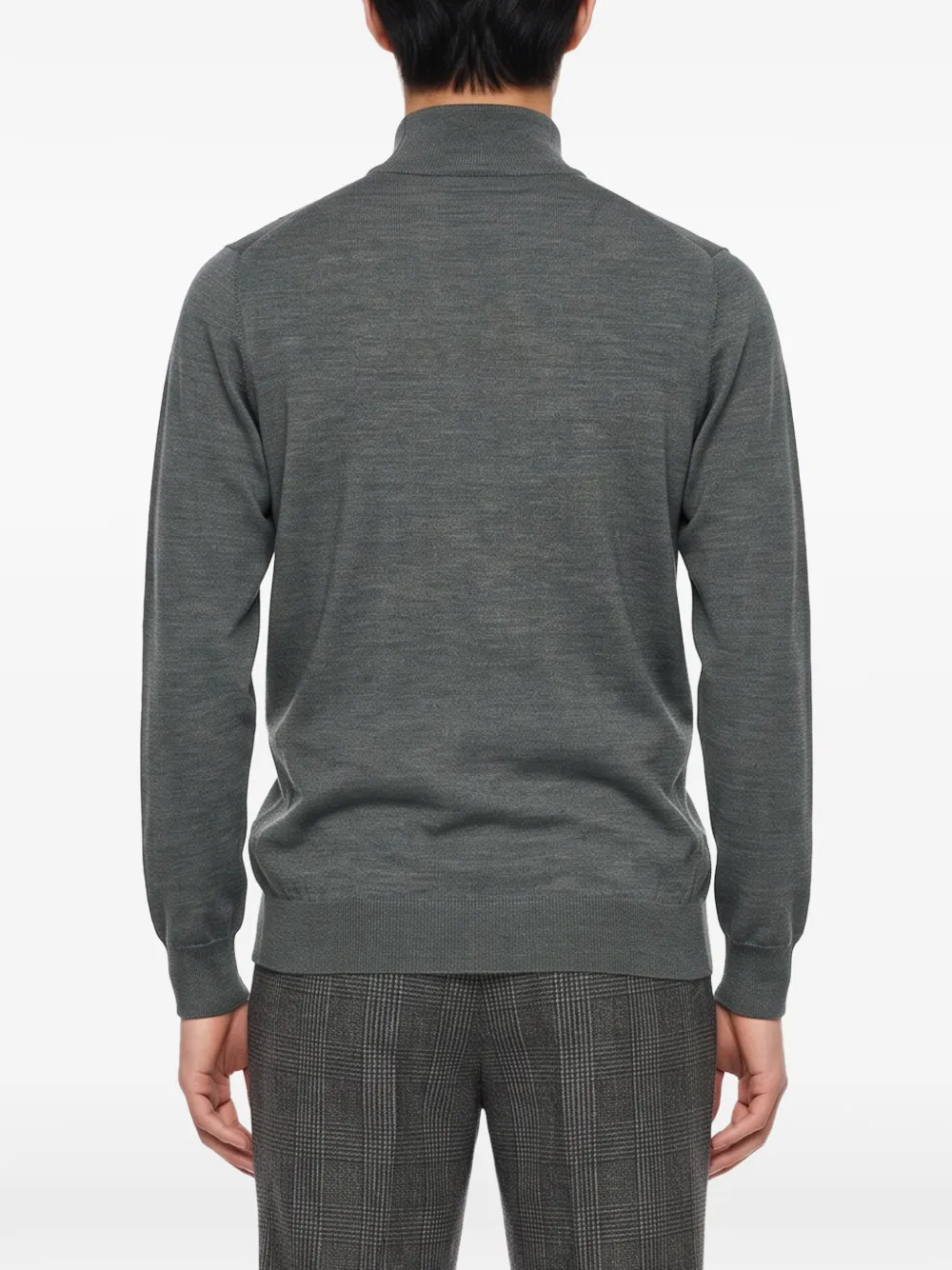 Tagliatore roll-neck sweater Grijs