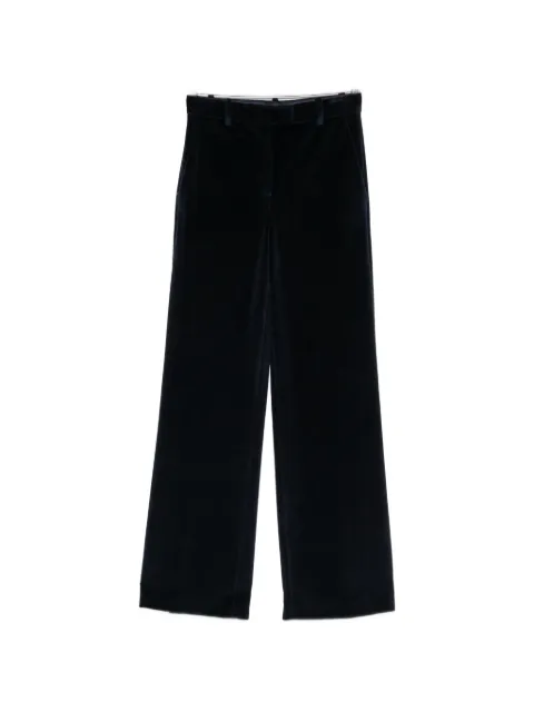 Circolo 1901 velvet wide-leg trousers