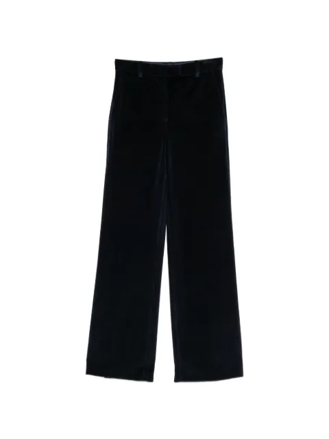Circolo 1901 velvet wide-leg trousers