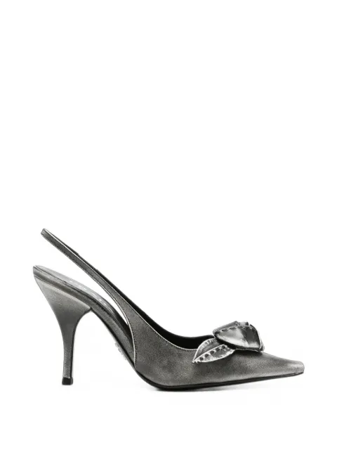 Prada Re-Edition floral-appliqué pumps