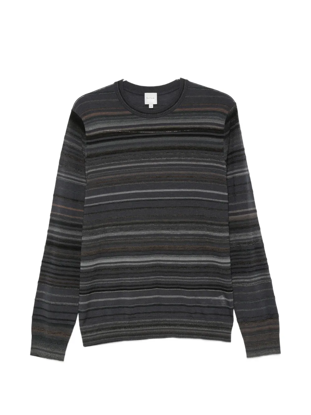 Paul Smith striped crew-neck sweater - Grau