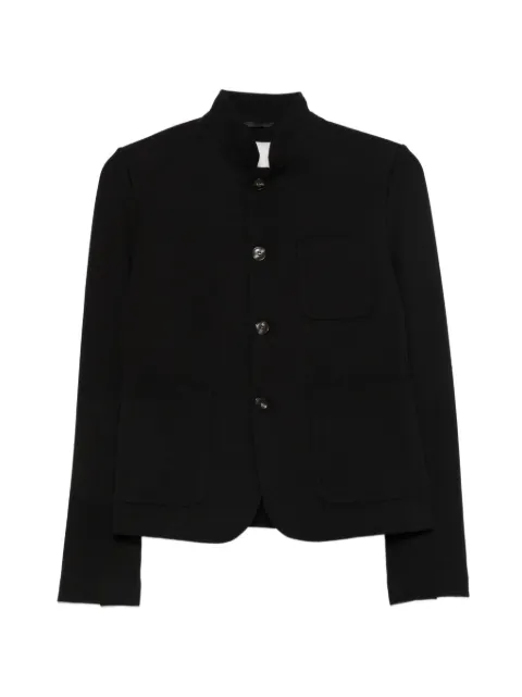 Circolo 1901 high-neck patch-pocket jacket