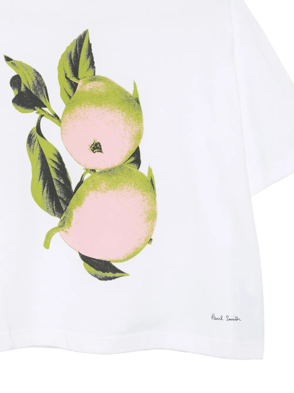 Paul Smith T-shirt met fruitprint Wit
