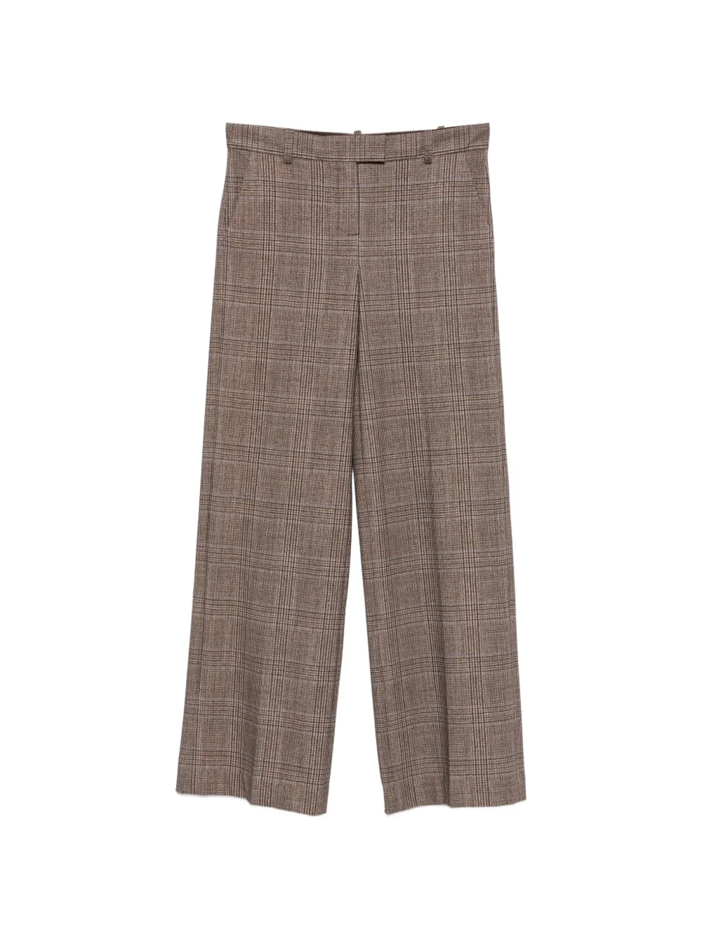 Circolo 1901 Prince of Wales check trousers Bruin