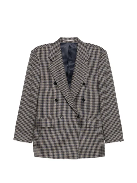Tagliatore double-breasted houndstooth jacket