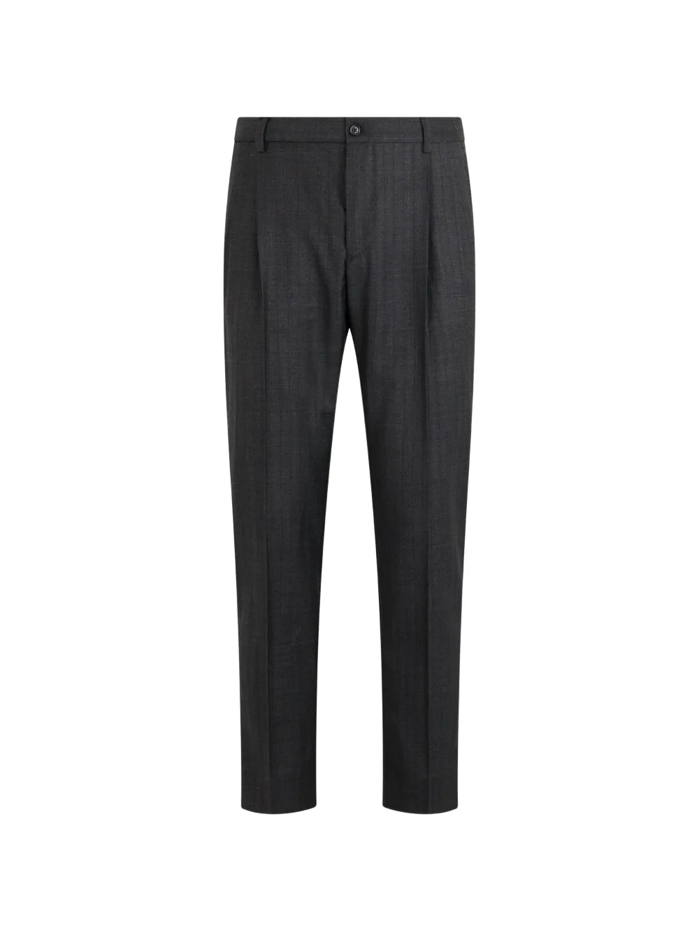 Dolce & Gabbana pleated pinstripe-pattern trousers - Grigio