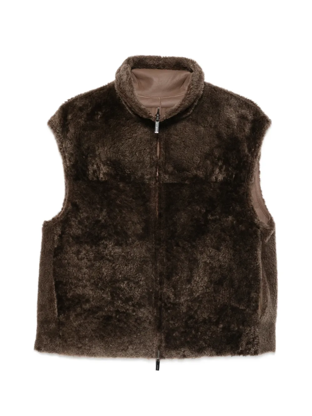 JOSEPH reversible shearling jacket - Marrone